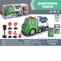 Pikkukuva 4 / 4: WOOPIE Roska-auto CITY TRUCK ääni- ja valotehosteilla