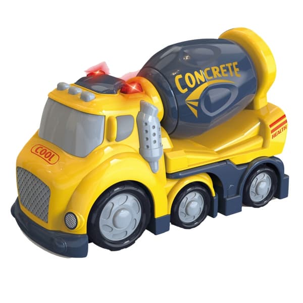 WOOPIE Cement Mixer City Truck med lyd- og lyseffekter