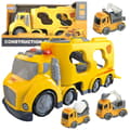 Miniatyrbillede 1 af 4: WOOPIE Stor gul bylastbil med lyd- og lyseffekter