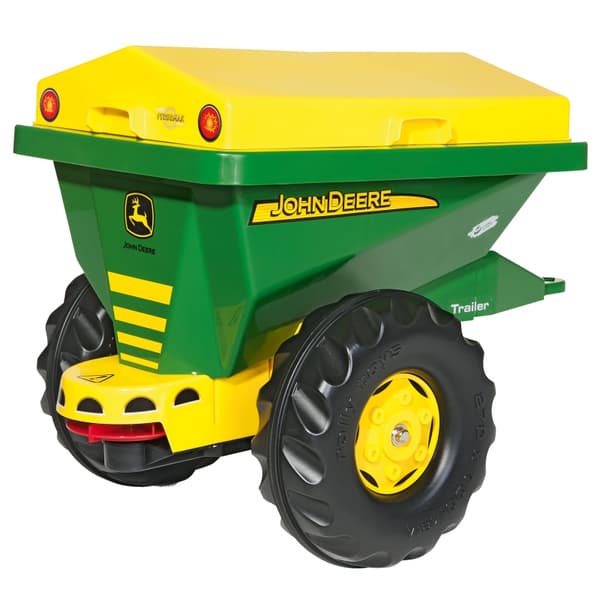 Rolly Toys Trailer / Såmaskine Sandspreder 2-i-1 John Deere