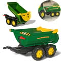 Miniatyrbillede 1 af 8: Rolly Toys rollyHalfpipe John Deere Tipper