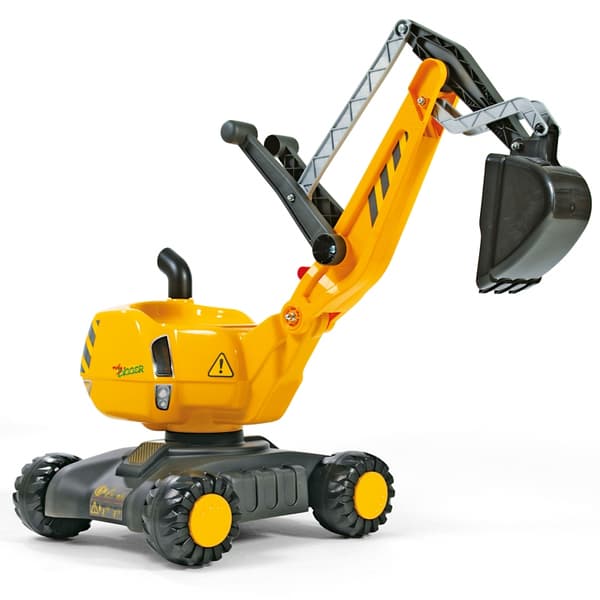 Rolly Toys rollyDigger Selvkørende Gravemaskine Gul