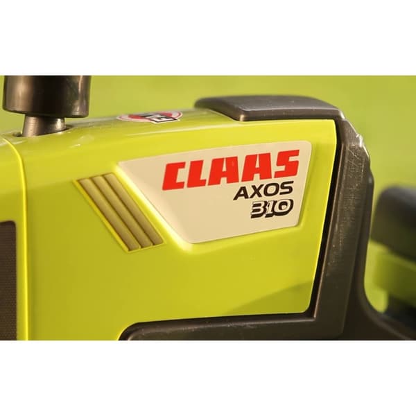 FALK Baby Claas Axos 310 Vihreä Traktori perävaunulla 1 vuodesta alkaen