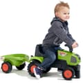 Pikkukuva 5 / 11: FALK Baby Claas Axos 310 Vihreä Traktori perävaunulla 1 vuodesta alkaen