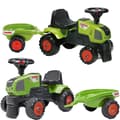 Pikkukuva 1 / 11: FALK Baby Claas Axos 310 Vihreä Traktori perävaunulla 1 vuodesta alkaen