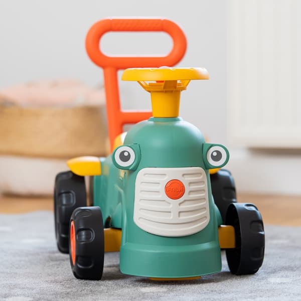 FALK Maurice Walking Tractor Grøn med opbevaring, Fra 1 år