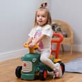 Miniatyrbillede 2 af 11: FALK Maurice Walking Tractor Grøn med opbevaring, Fra 1 år