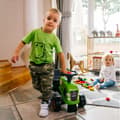 Miniatyrbillede 3 af 11: FALK Baby Claas Grøn Traktor med Trailer + Tilbehør fra 1 år