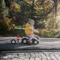 Miniatyrbillede 6 af 11: FALK Baby Valtra Hvid Traktor med Trailer + Tilbehør fra 1 år