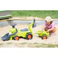 Miniatyrbillede 8 af 11: FALK Claas pedaltraktor med anhænger, læsser og skovl