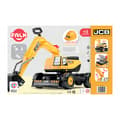 Miniatyrbillede 10 af 11: FALK JCB DIGGER gravemaskine – Roterende gul skovl, fra 3 år