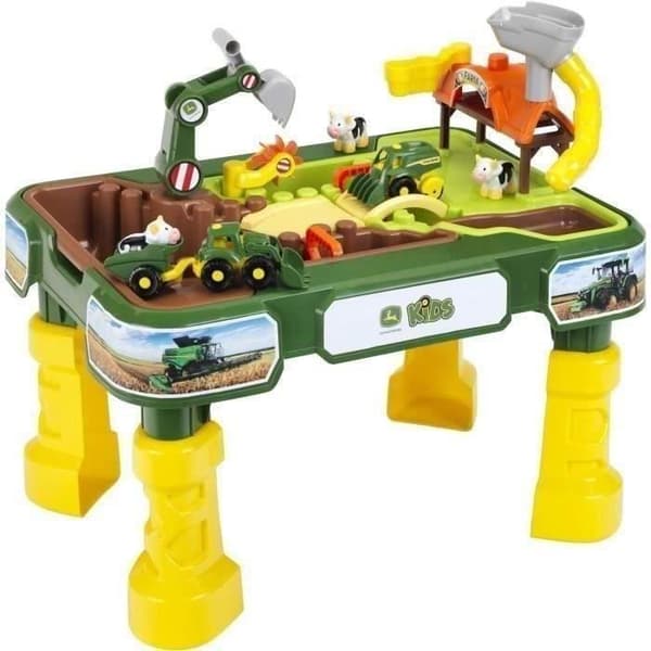 John Deere Sand- och Vattenspelsbord - KLEIN - 3948 - Unisex - Barn - Gul - Från 3 år
