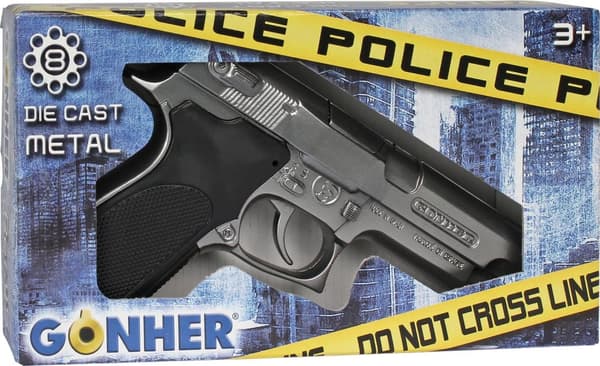 Knallpulver - 45/0 - Gonher Polispistol 8 Skott