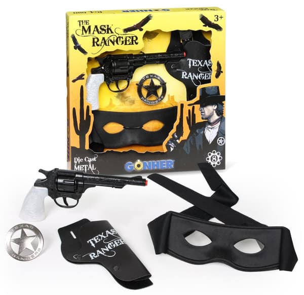 CAP GUN - 680/6 - Gonher The Mask Ranger 8 shots