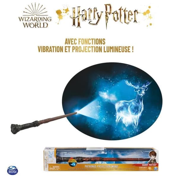Trollstavsprojektion PATRONUS HARRY POTTER Trollkarlsvärld