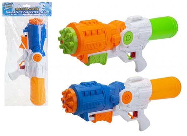 Vatten Super Pump Action Super Triple Space Blaster Roliga sommarspel Garden Soak