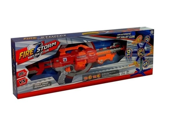 Nerf riffelsæt med mål + roterende mål