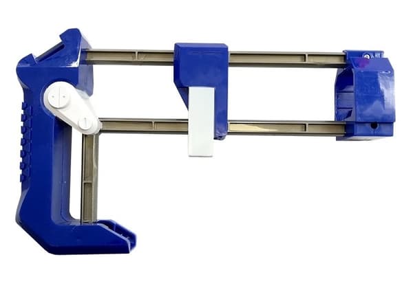 NERF pistol riffel blå med 20 skumpile