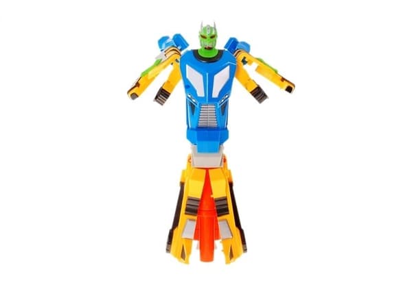 Legetøjspistol - Robot - med maske og patroner - 26 cm