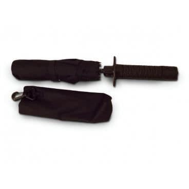 Ovanligt paraply i form av ett mini samurai svärd - Love - Brown
