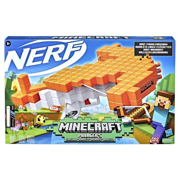 Nerf Minecraft Pillagers armbrøst