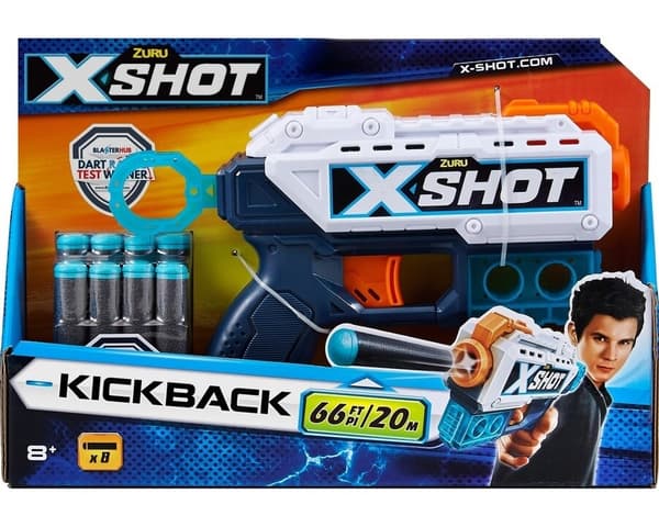 X-Shot Excel Kickback ned 8 pile
