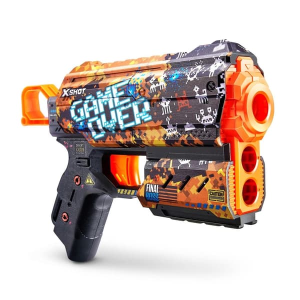Zuru X-Shot skins flux Dart Blaster sis. 8 nuolet