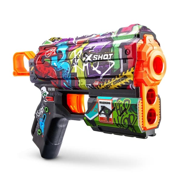 Zuru X-Shot skins flux Dart Blaster sis. 8 nuolet
