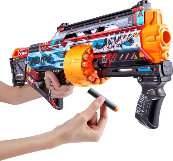 Zuru X-Shot Skins Last Stand Dart Blaster med 16 Pilar, Warzone