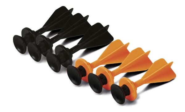 Stealth Tillbehör - 6 pilar med sugkoppar