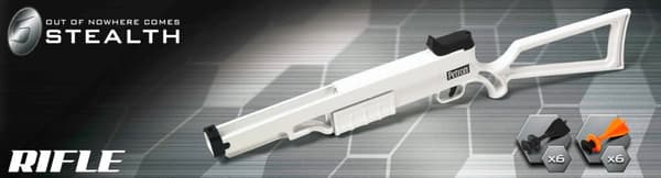 Stealth Riffle med 12 pilar