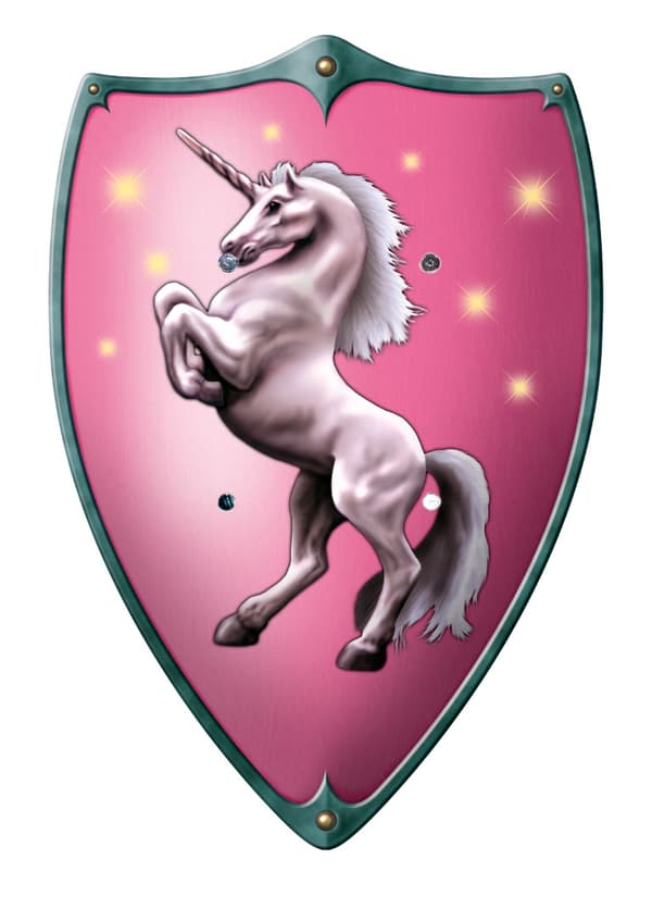 Träskjöld till barn "Unicorn"  49 x 32 cm