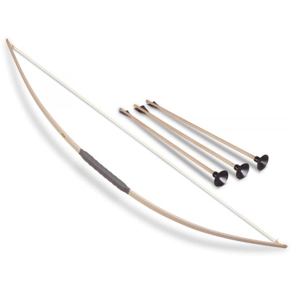 Sportbåge 120 cm med 3 pilar