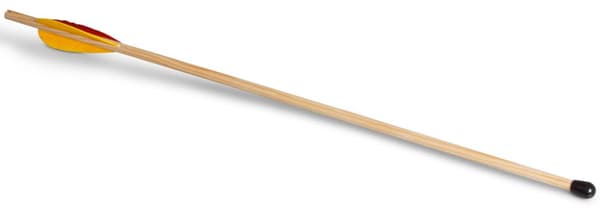 Sportvinsch 50 cm med stopp, kalkonfjäder