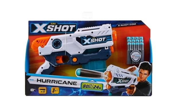X-shot Excel Hurricane med 16 Pilar