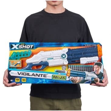 X-Shot Excel Vigilante 24 vaahtomuovitikalla