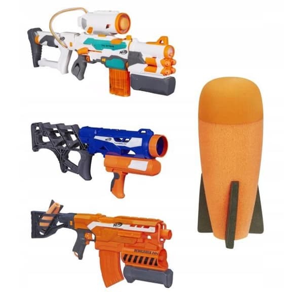 Rocket Launcher - Spinel - Fortnite RL Demolisher - 4 skumraketer - från 8 år och uppåt - Orange