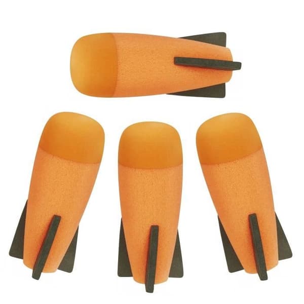 Rocket Launcher - Spinel - Fortnite RL Demolisher - 4 skumraketer - från 8 år och uppåt - Orange