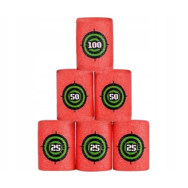 Tillbehörssats - Nerf - Pistol - Taktisk väst - 100 ammunition - 6 skummål