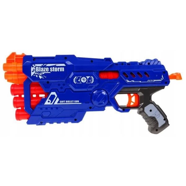 Nerf Set + Tillbehör - Blaze Storm - ZMI.ZC7097 - Lättanvänd pistol - Utan batterier - Blandat