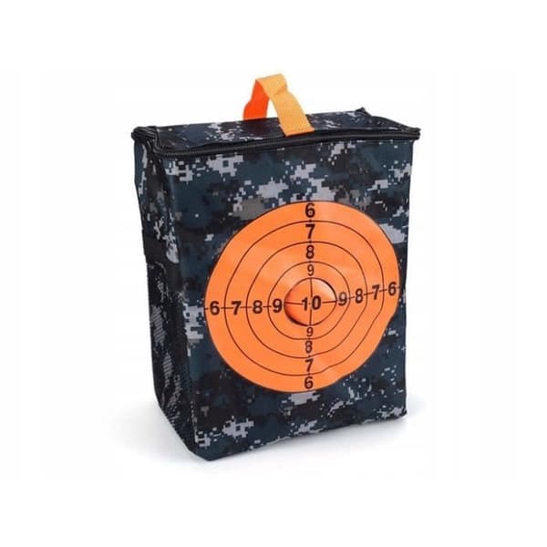 Målväska för Nerf launchers - Spinel - för Hasbro nerf - Svart/Orange - Tyg