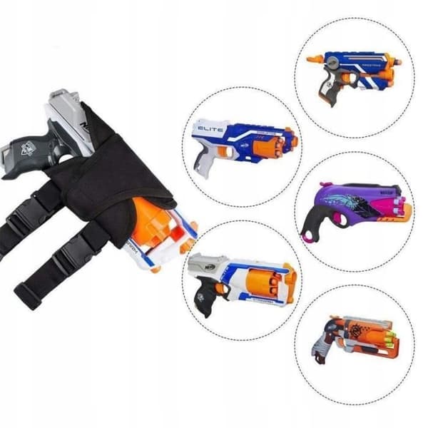 Hölster för Nerf launchers - NERF - Hölstermodell för Nerf launchers - Svart - För barn från 8 år