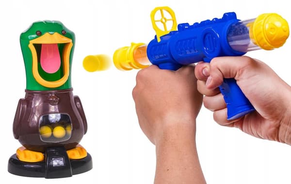 Skytespill for barn - Hungry Duck Spill