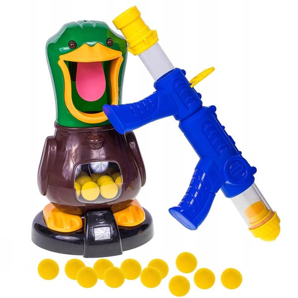 Prickskyttespel för Barn - Hungry Duck Spel