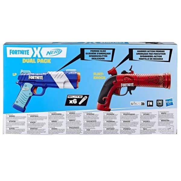 Skjutspel - NERF - Nerf Fortnite Dual Pack - 2 blasters och 6 Elite skumpilar