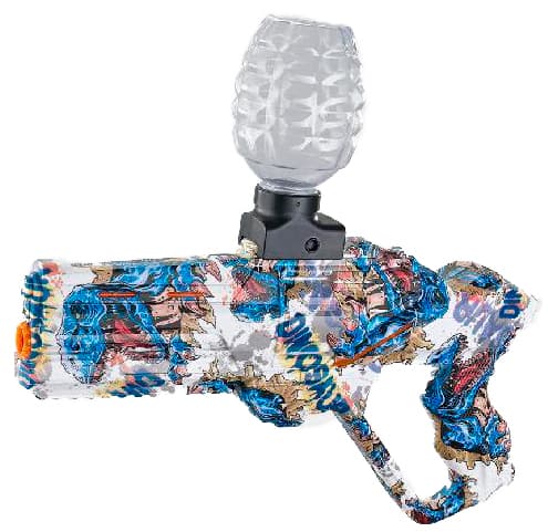 Elektronisk 2-i-1 Dino Gel blaster + Dart blaster