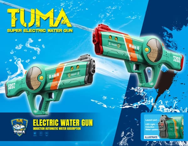 Tuna Sports Elite Wake i5 elektroniskt Vattenpistol Röd