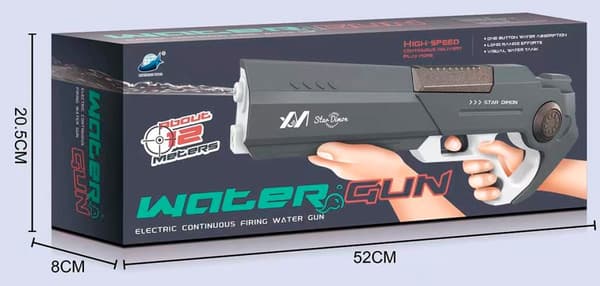Star Dimon elektroniskt vattenpistol Vit