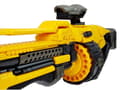 Miniatyrbilde 5 av 7: Battery Pistol Foam Cartridges 82 cm Rotating Magazine Yellow