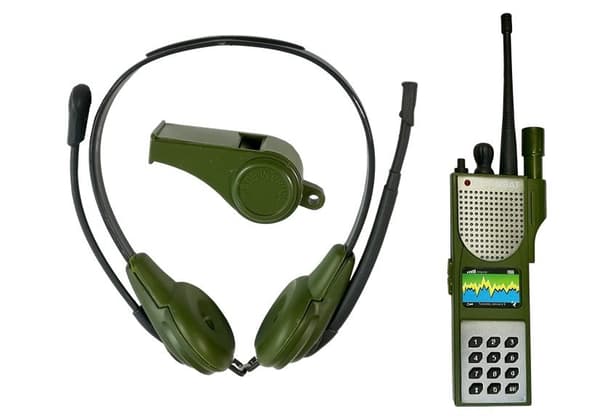 Military Play Set Rattling Machine Pistol